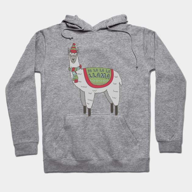 Fa La La La Llama Hoodie by robyriker